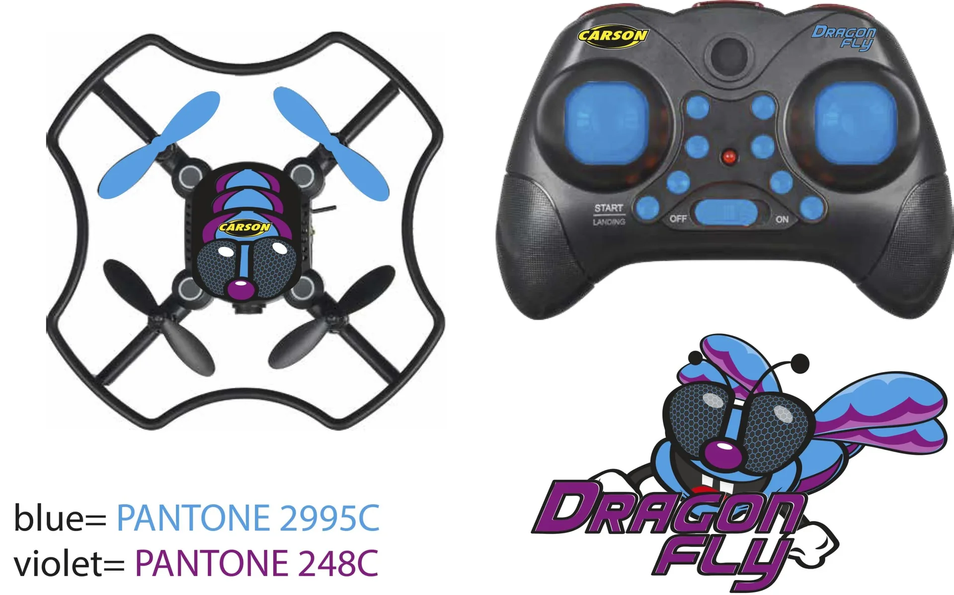 X4 Quadcopter Dragonfly FPV 2.4G 100%RTF - 2
