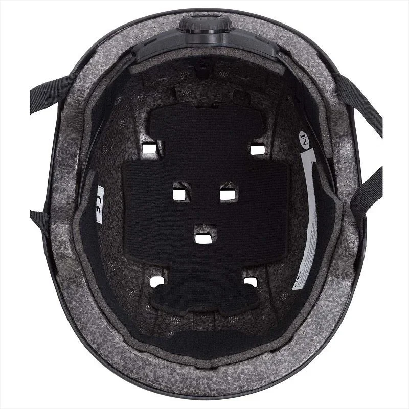 Atlantic Rift Skatehelm/Fahrradhelm/Helm für Inline-Skates/Helm für Skateboard - Schwarz - M - verstellbar - 3