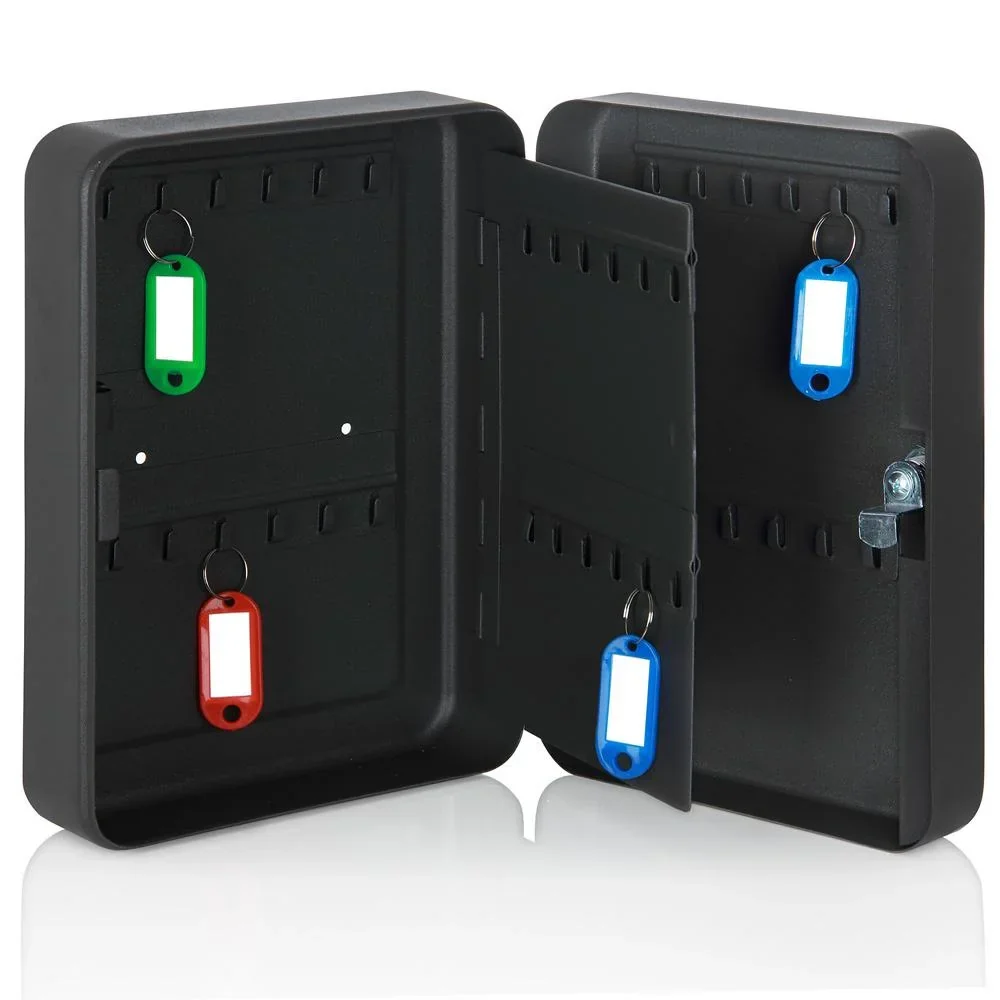 Schlüsselschrank aus Stahl mit 20 Haken + - 2