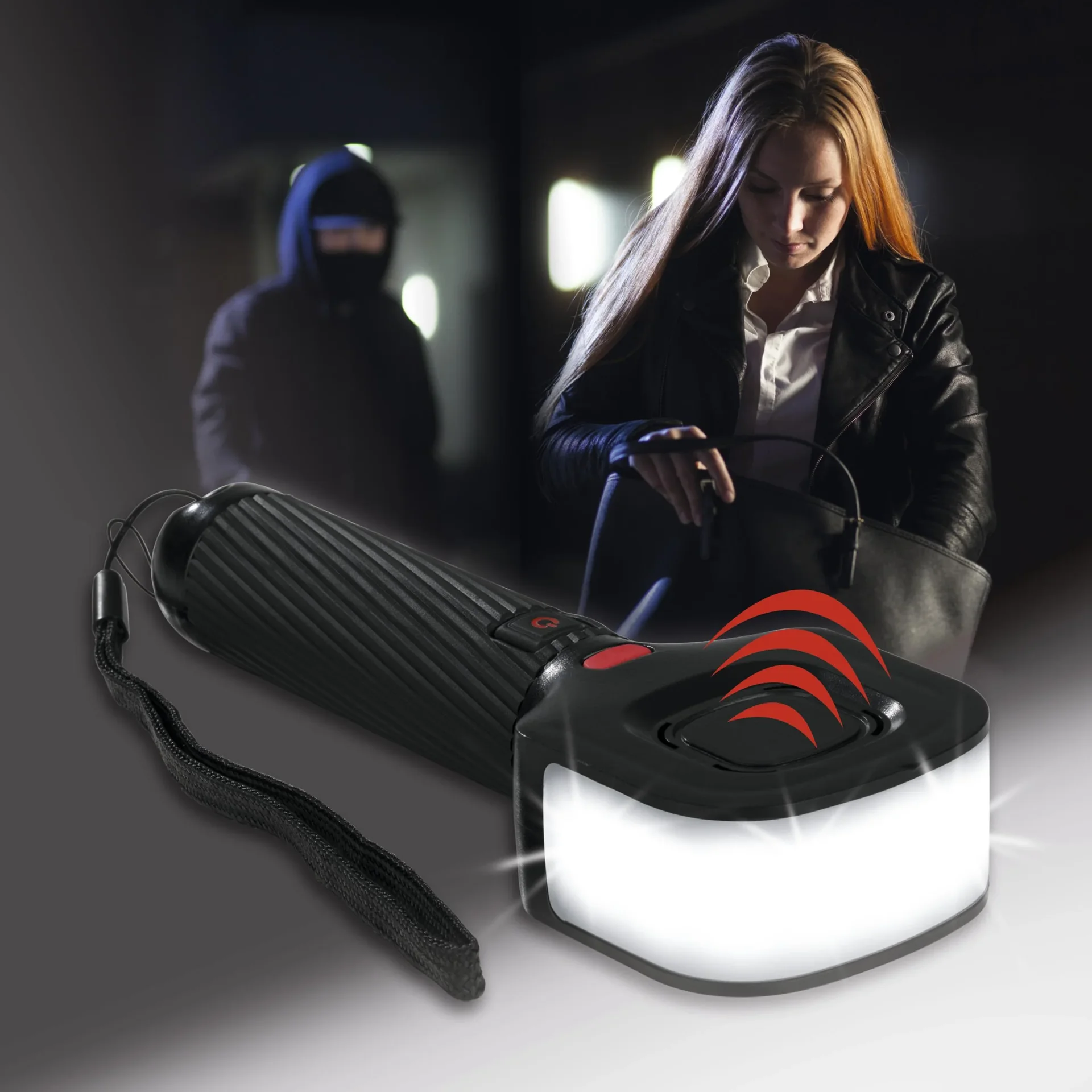 Security Taschenlampe 180° - 5