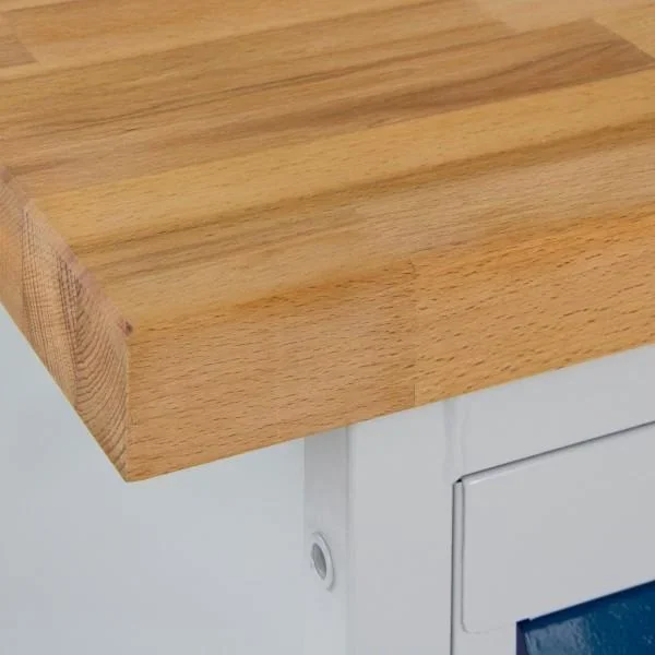 Tischwagen Etagenwagen RAL7035/7016 - 6 Schubladen, B1300xT600xH827mm - 2