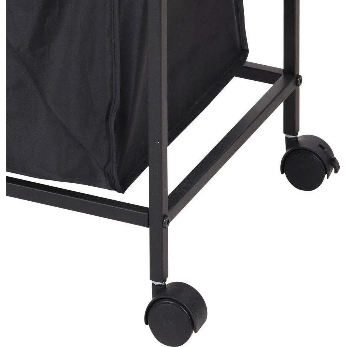 Bathroom Solutions Badezimmerregal - mit Wäschekorb - Bambusregale - 1