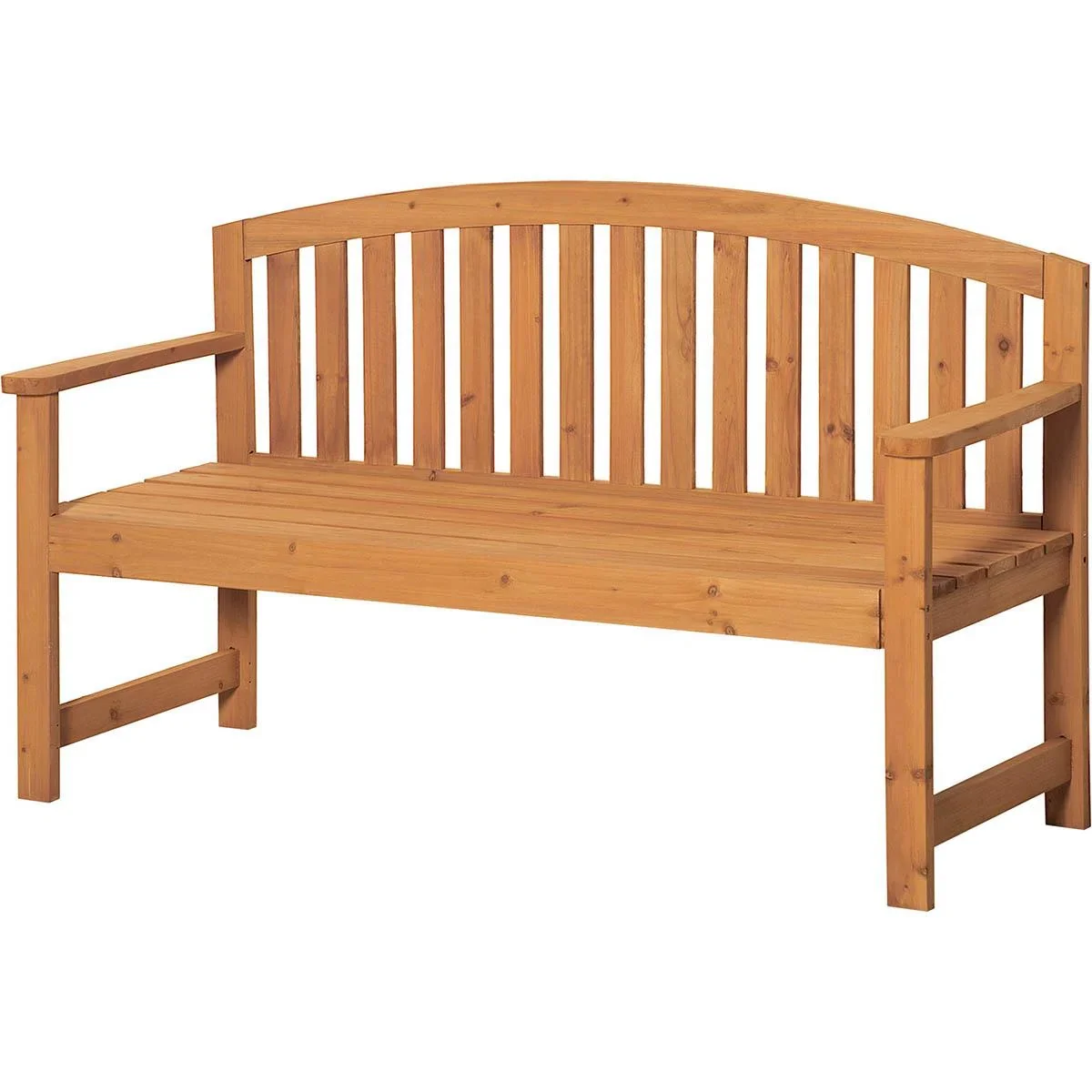 3-Sitzer Gartenbank Holz bis 320kg 140 x 50 x 85 cm - 2