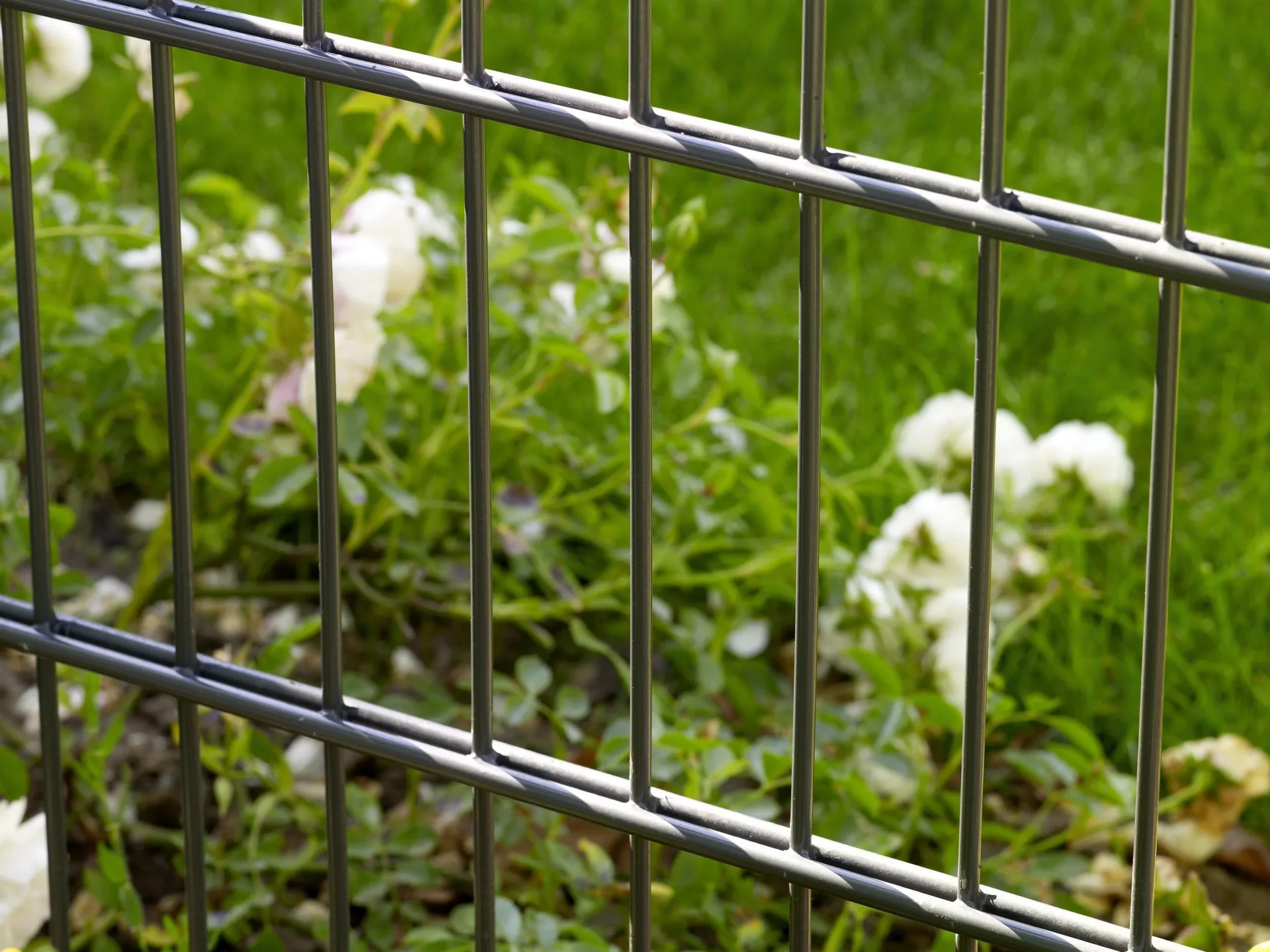 Doppelstabmattenset anthrazit 15 Stück  a 83cm x 200cm - 2