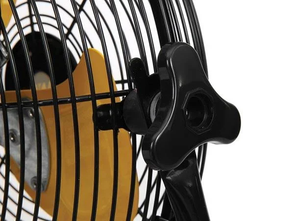 Bodenventilator Stahl Ø 30,5 cm Schwarz/Gelb - 2