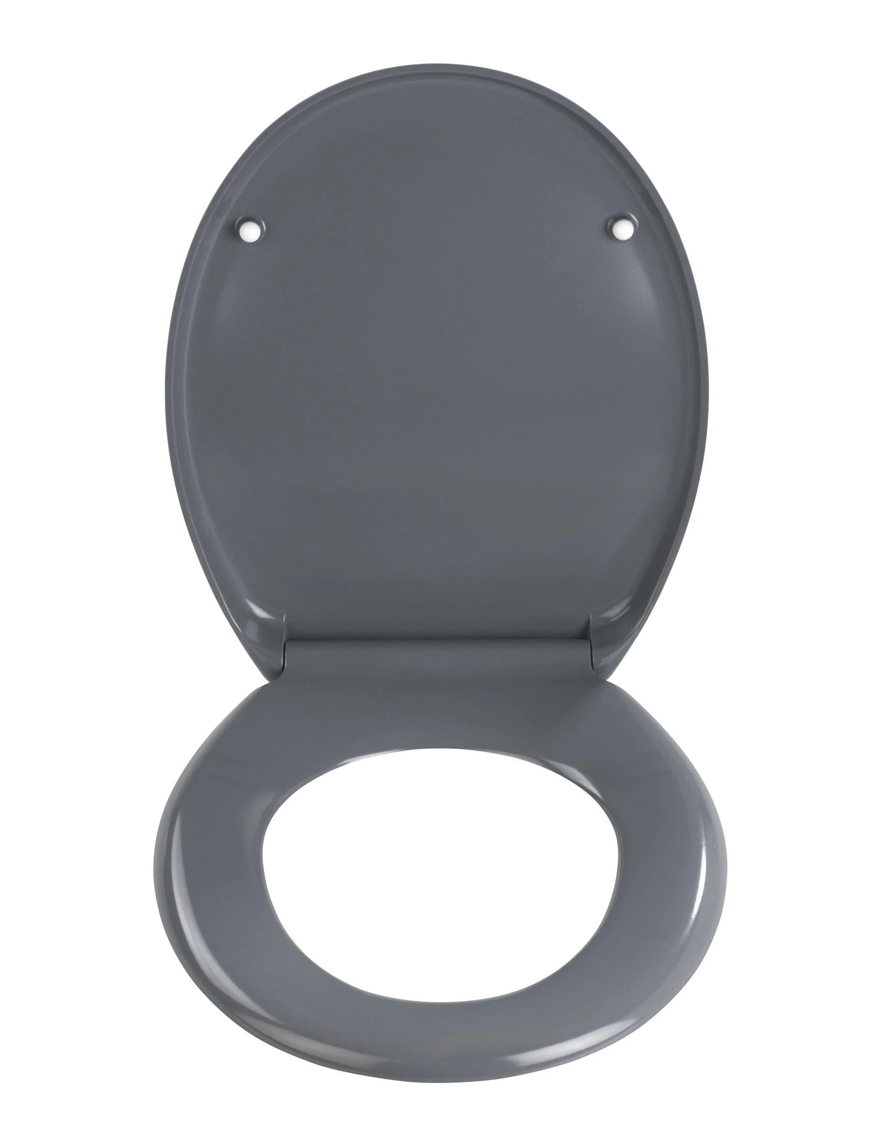 Premium WC Sitz "Ottana", dunkelgrau, mit Absenkautomatik - 1