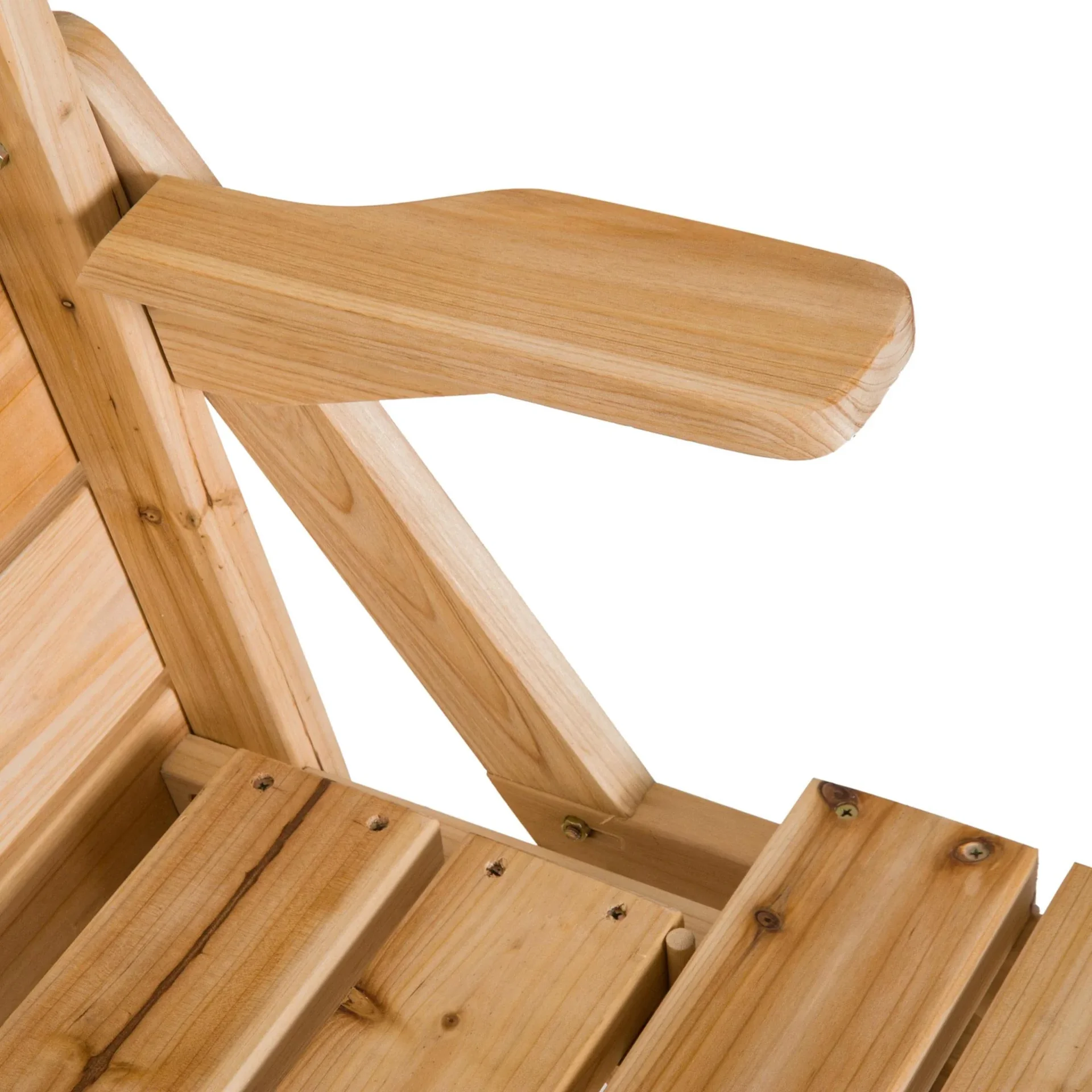 Bierzeltgarnitur 2-in-1 klappbar Sitzgruppe Gartengarnitur 1 x Tisch 2 x Sitzbank Tannenholz Natur 138 x 130 x 73 cm - 4