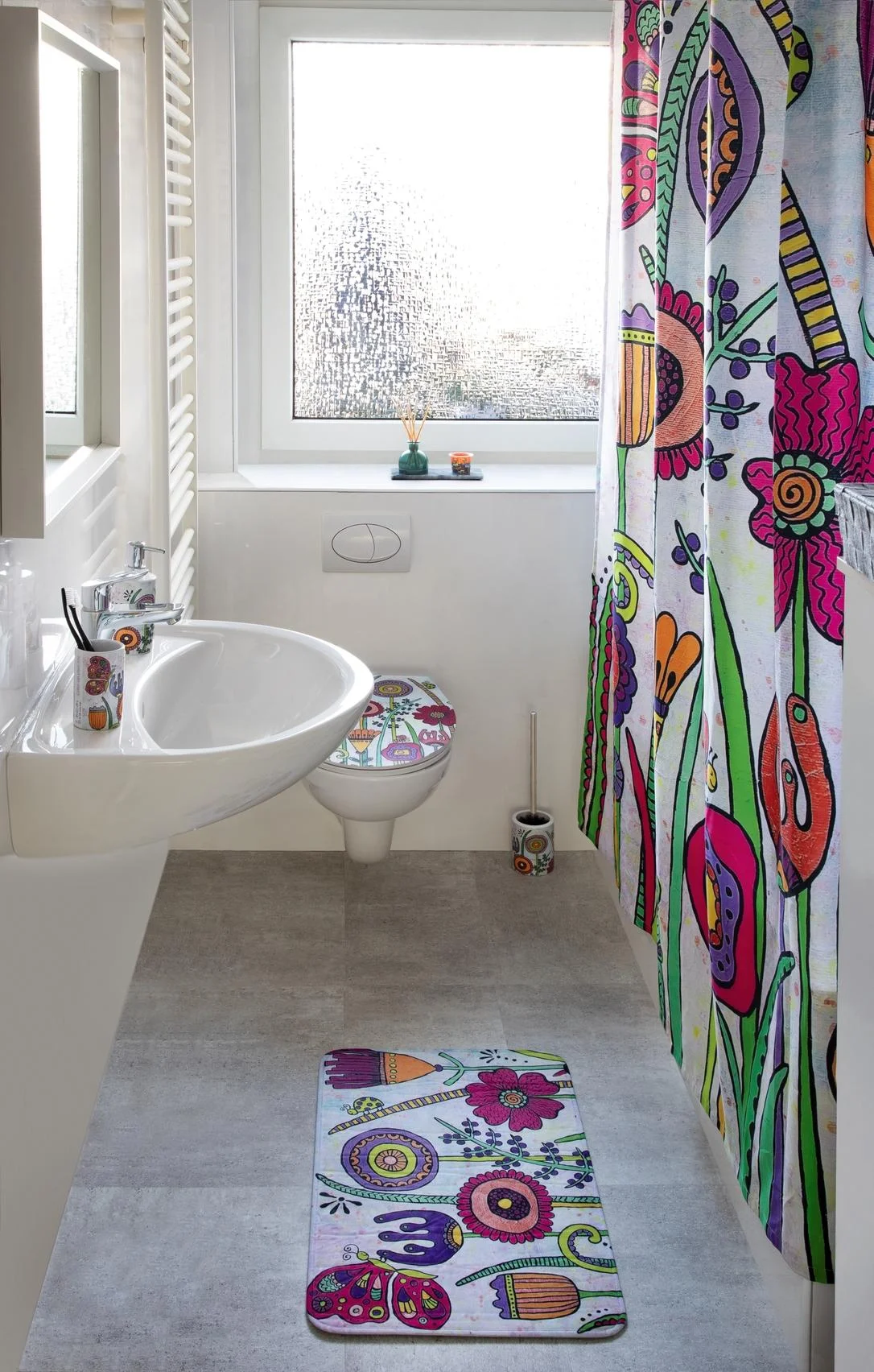 WC-Sitz Full Bloom, Rollin'Art Toilettensitz mit Relief Oberfläche und Absenkautomatik - 2