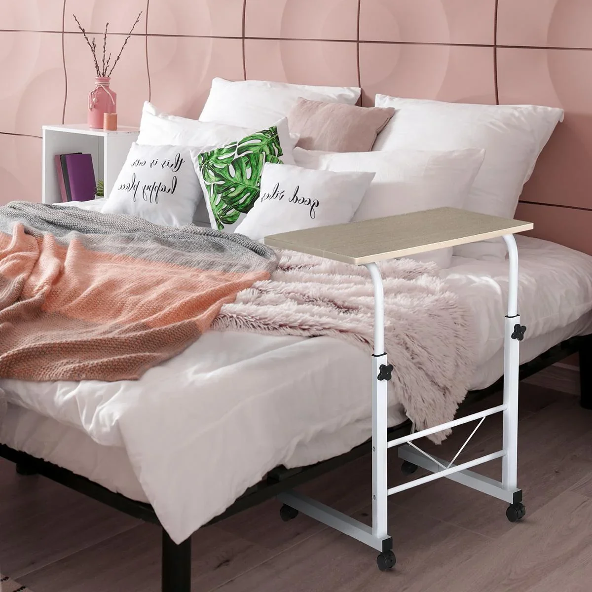 Beistelltisch Nachttisch Metall Spanplatten - 1