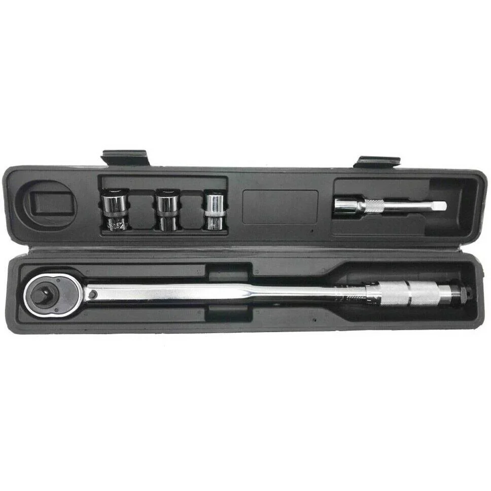 Werkzeug 1/2 Zoll Drehmomentschlüsselsatz im Koffer - 17, 19, 21 mm - 12,7 cm Länge - 0