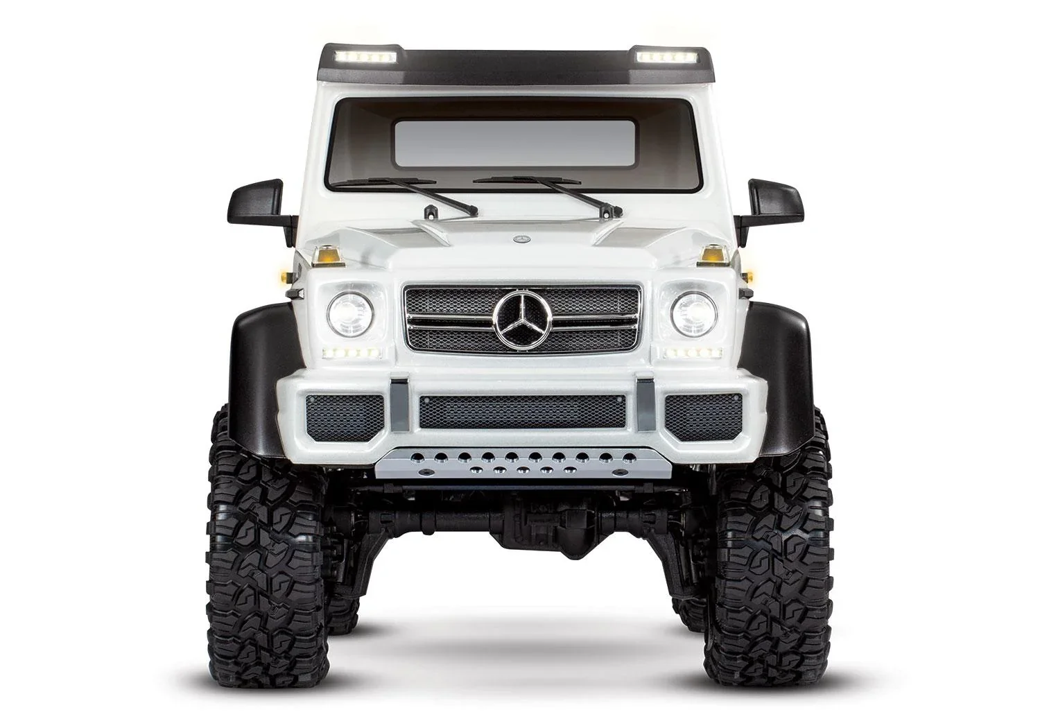 Mercedes-Benz G63 AMG 6x6 RTR ohne Akku/Lader inkl. Licht 1/10 6WD Scale-Crawler Brushed weiß - 2