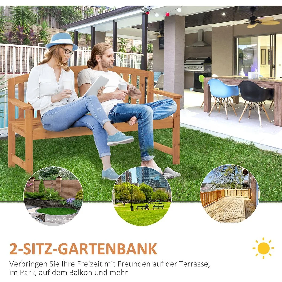 Poly-Gewächshaus mit Fensterdach - Grün - 180 x 92 x 92 cm - 3