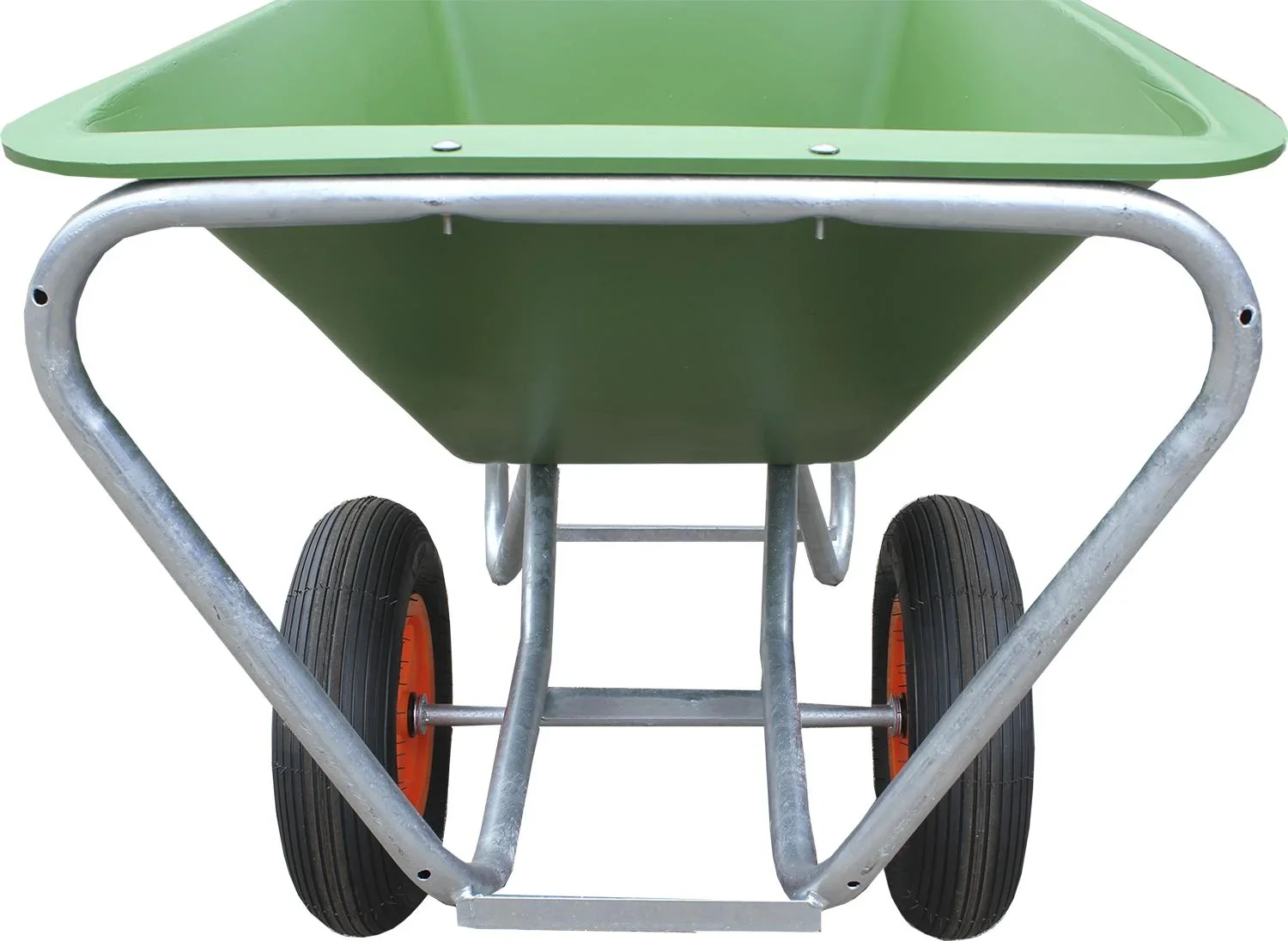 Großmulden-Schubkarre "Green Garden II", 170 Liter, 2 Laufräder - 1