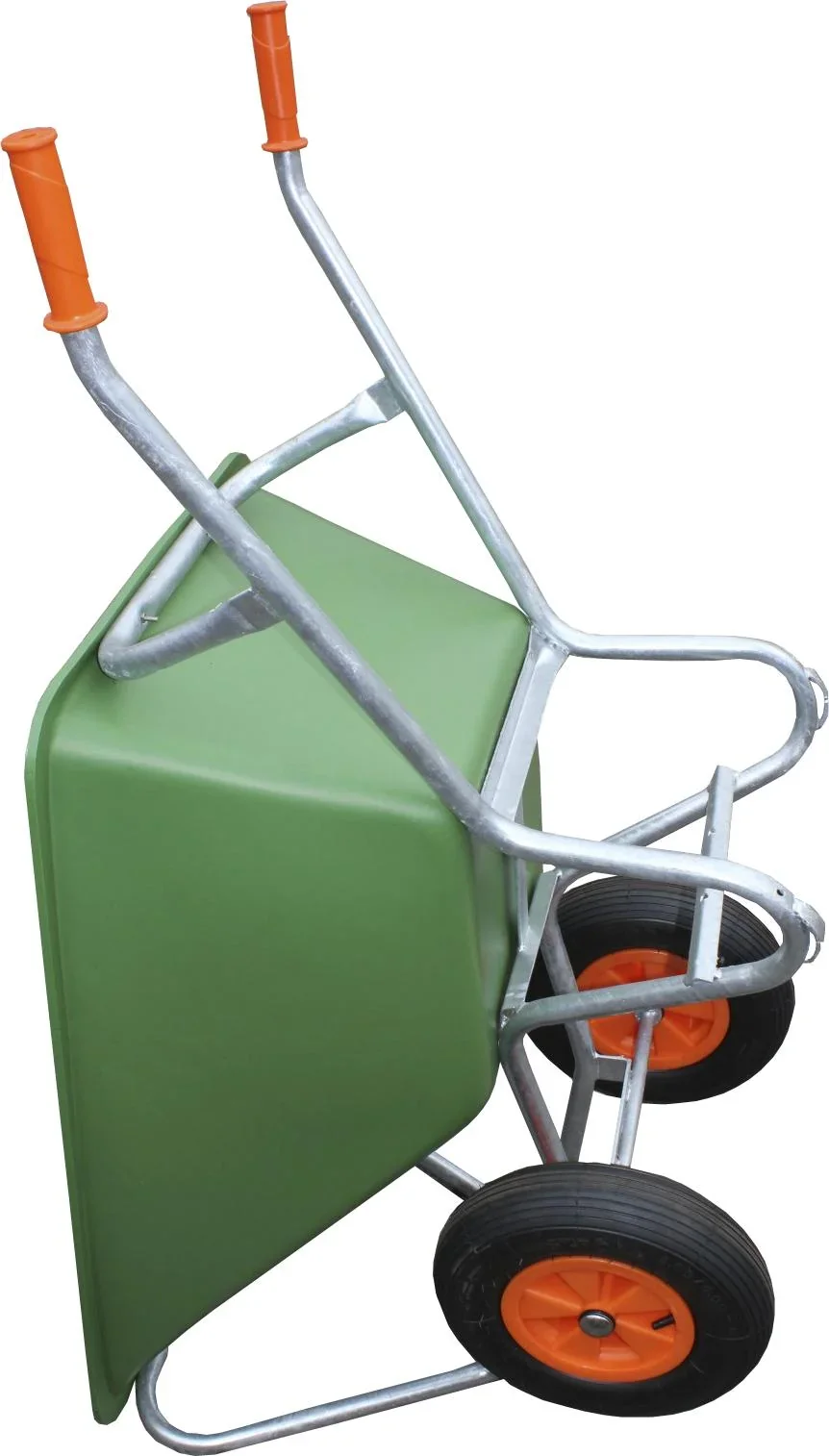 Großmulden-Schubkarre "Green Garden II", 170 Liter, 2 Laufräder - 4