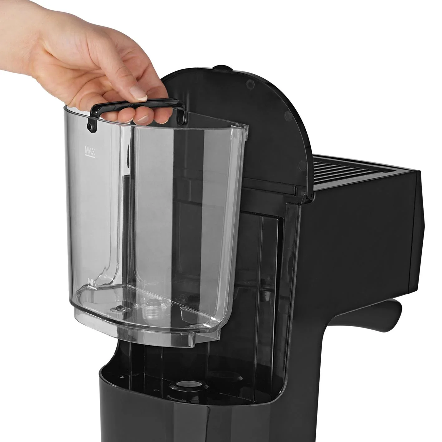 Siebträger-Maschine Espresso Classico II, 1450 Watt Schwarz/ Edelstahl - 0