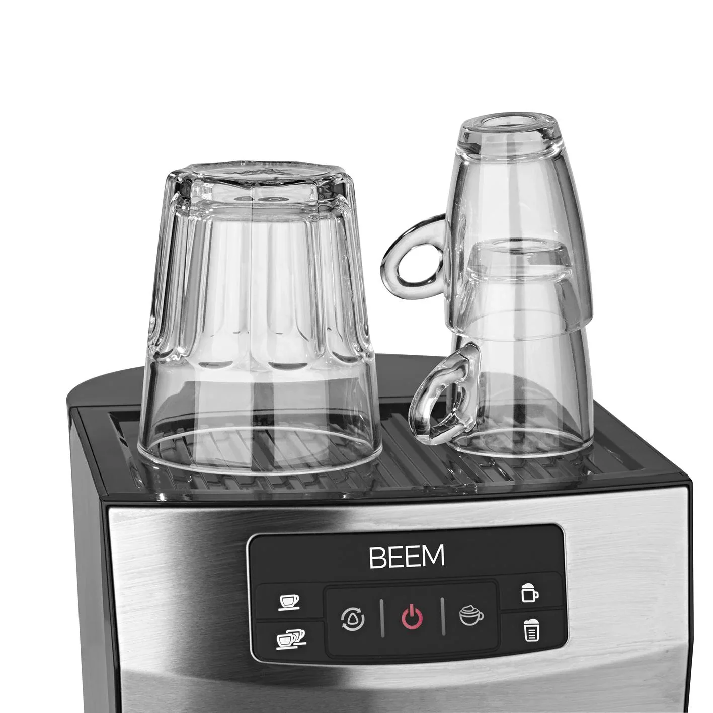 Siebträger-Maschine Espresso Classico II, 1450 Watt Schwarz/ Edelstahl - 5