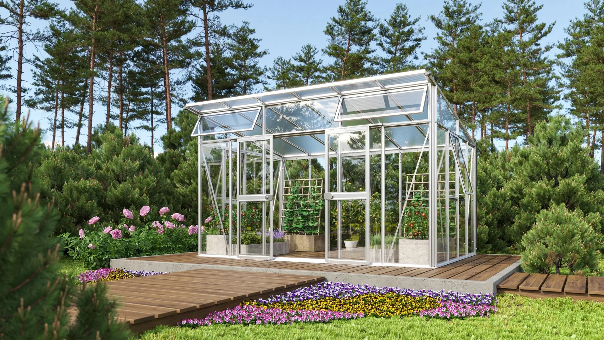 Gewächshaus Aura 11500 ESG/HKP - 0