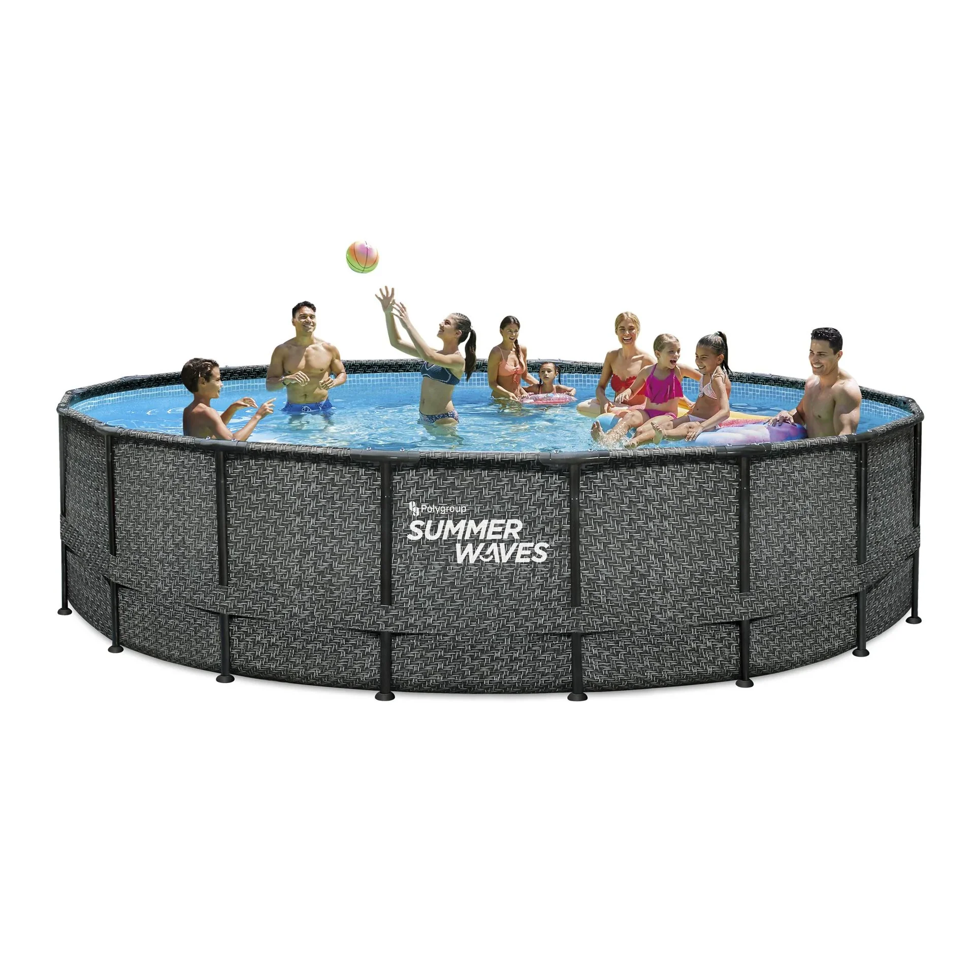 Pool 549x132 cm, rattan - 5