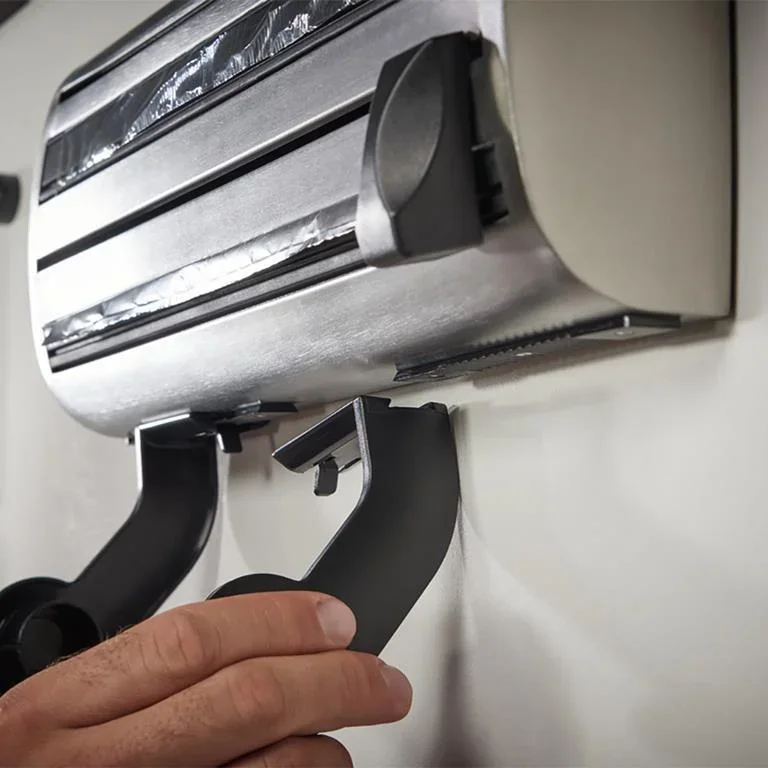 Küchenabroller, Edelstahl satiniert - 0