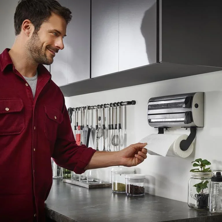 Küchenabroller, Edelstahl satiniert - 2