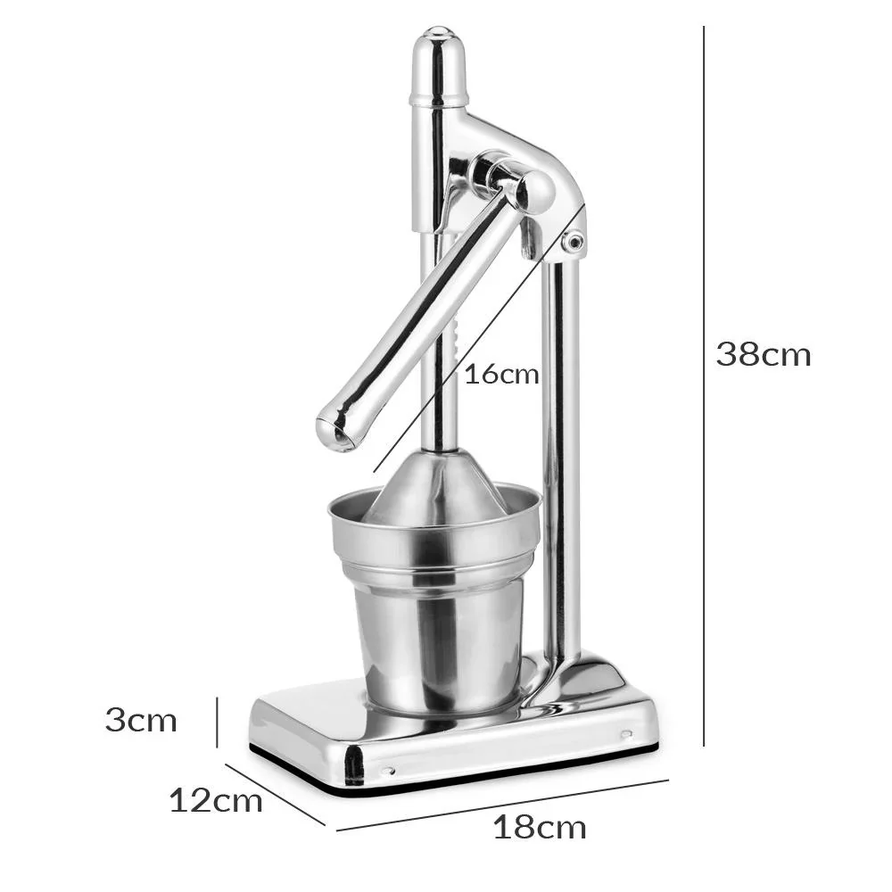 Edelstahl-Zitruspresse - 1