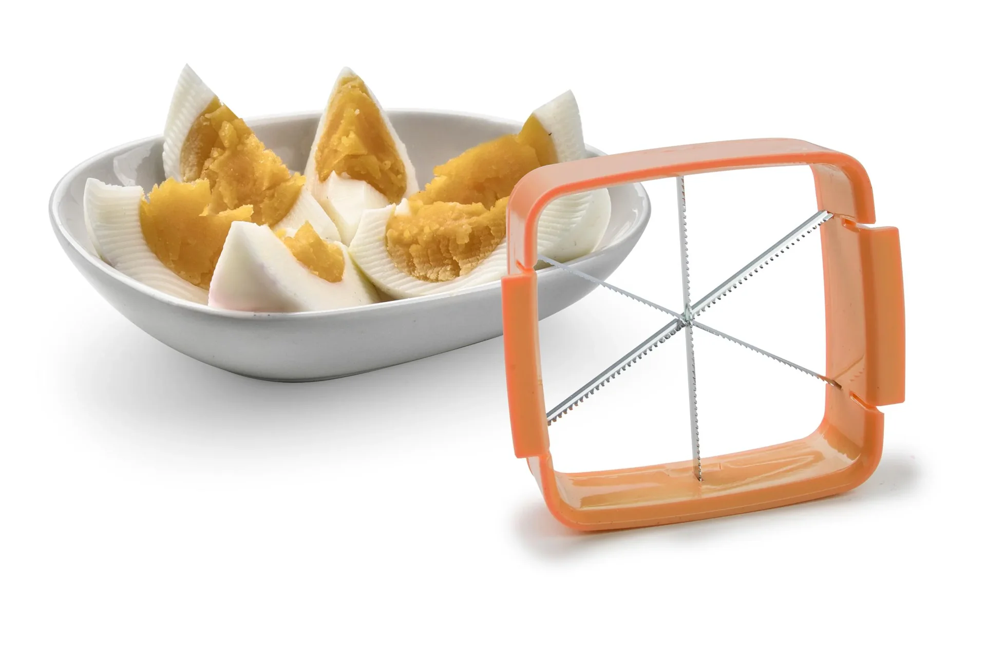 5 in 1 Gemüseschneider „Nicer Dicer Quick“, Handgerät, Schwarz/ Orange, 5-teilig - 4