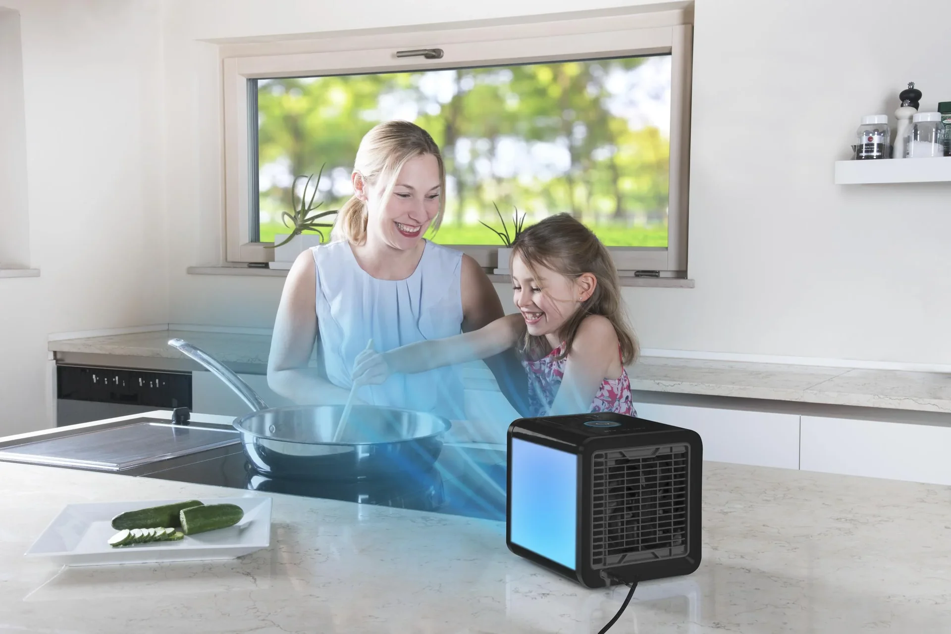 Verdunstungs-Klimagerät Arctic Air schwarz - 0