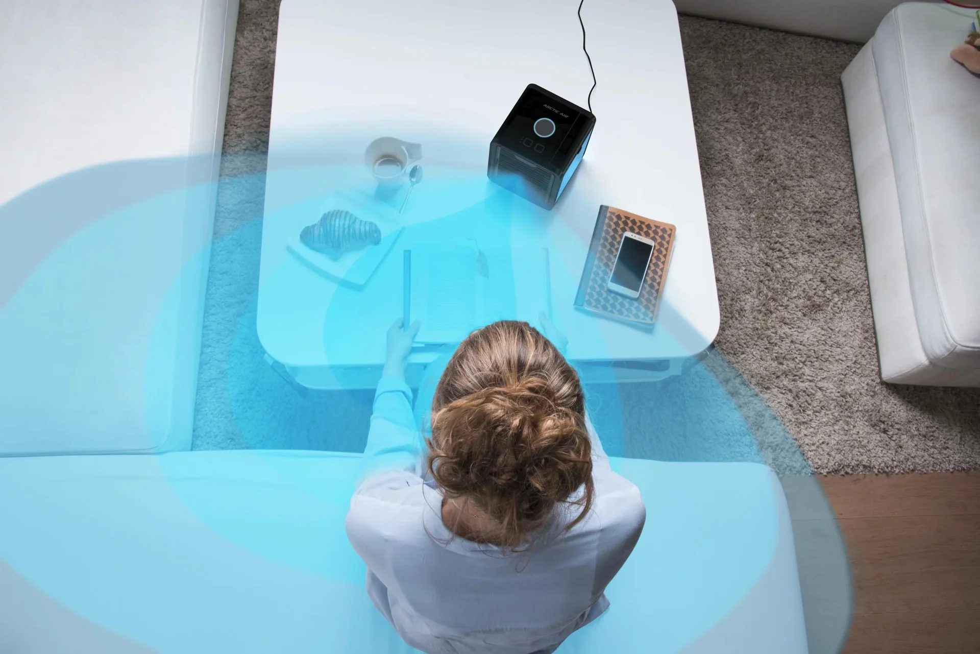 Verdunstungs-Klimagerät Arctic Air schwarz - 1