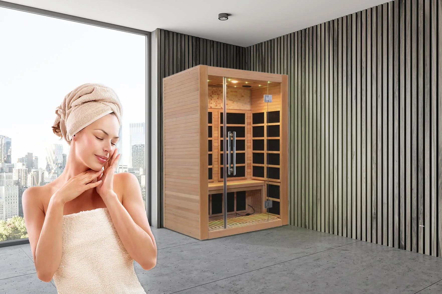 Infrarotsauna - Ohio mit Sauerstoff-Ionisator - 2