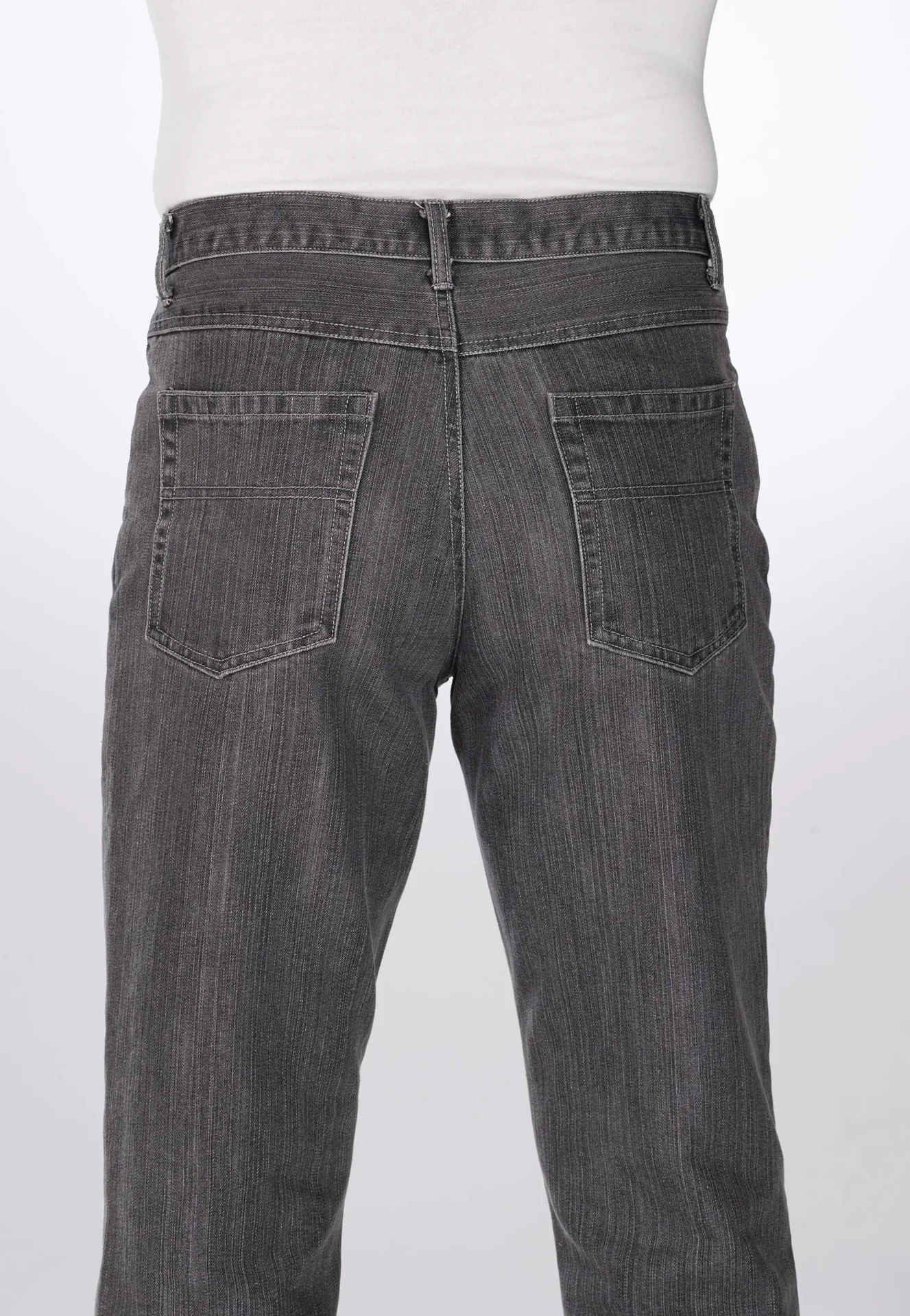 Komfortjeans im 5-Pocket Style, Farbe grau, Gr.29 - 6