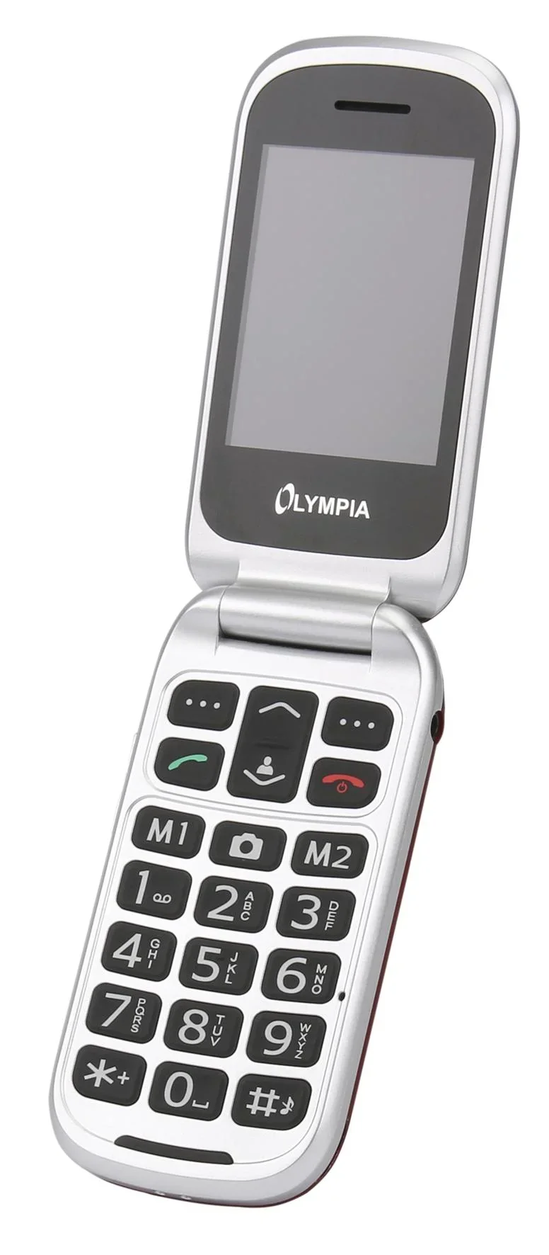 Großtasten Klapphandy, rot - 4