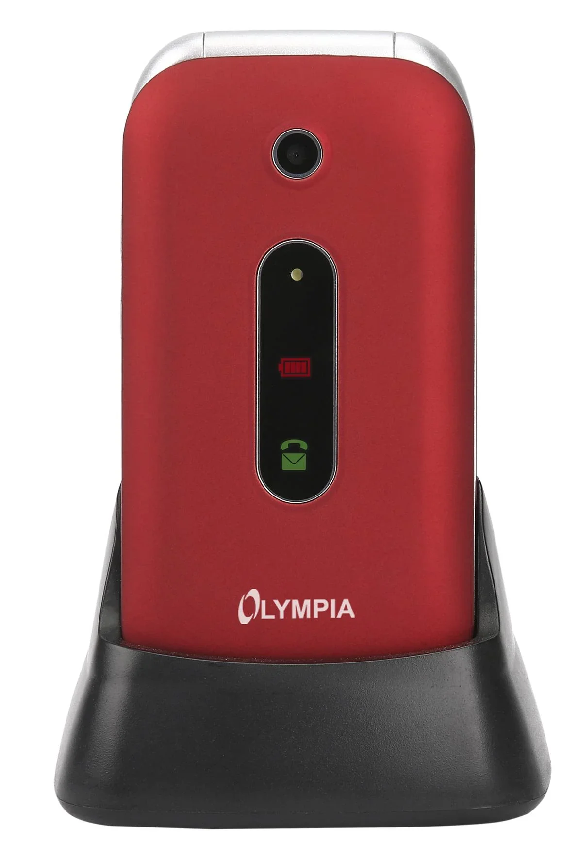 Großtasten Klapphandy, rot - 5