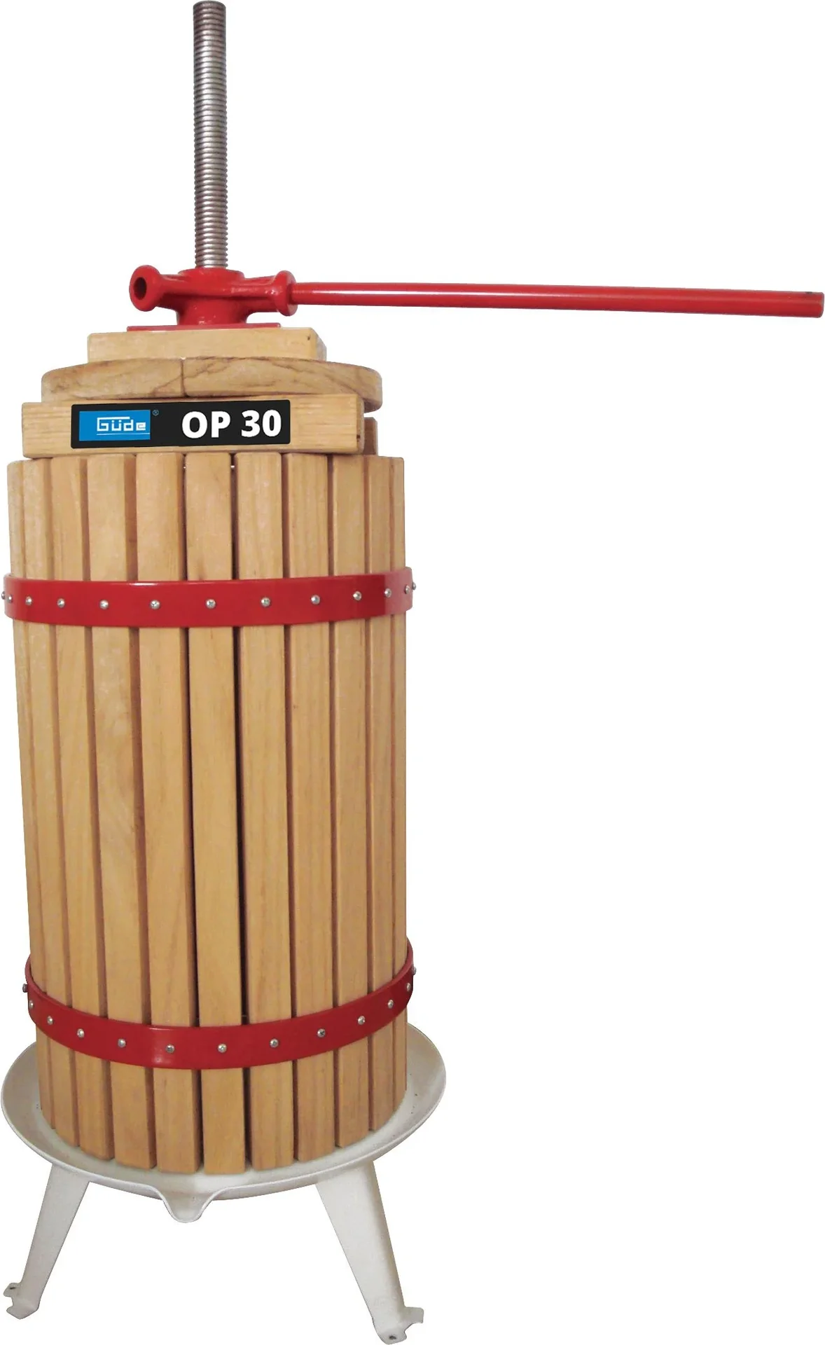 Obstpresse OP 30, 30 Liter mit mechanischem Antrieb - 0