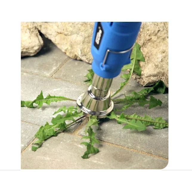 Elektrischer Unkrautvernichter UVH 2000-600 (2000 W) + Unkrautvernichter + Gartenhandschuhe + Gartenabfallbeutel - 1