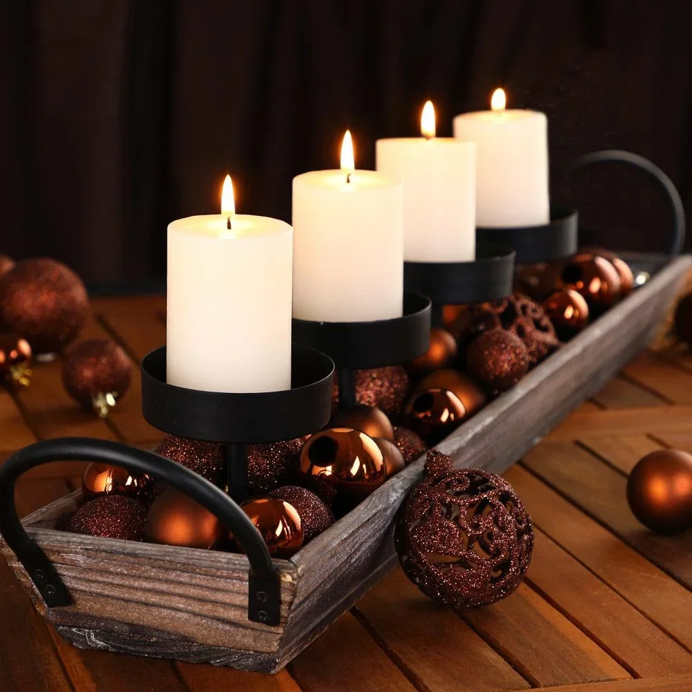 Weihnachtskugeln - Christbaumschmuck - Bronze 100 Stück. - 1