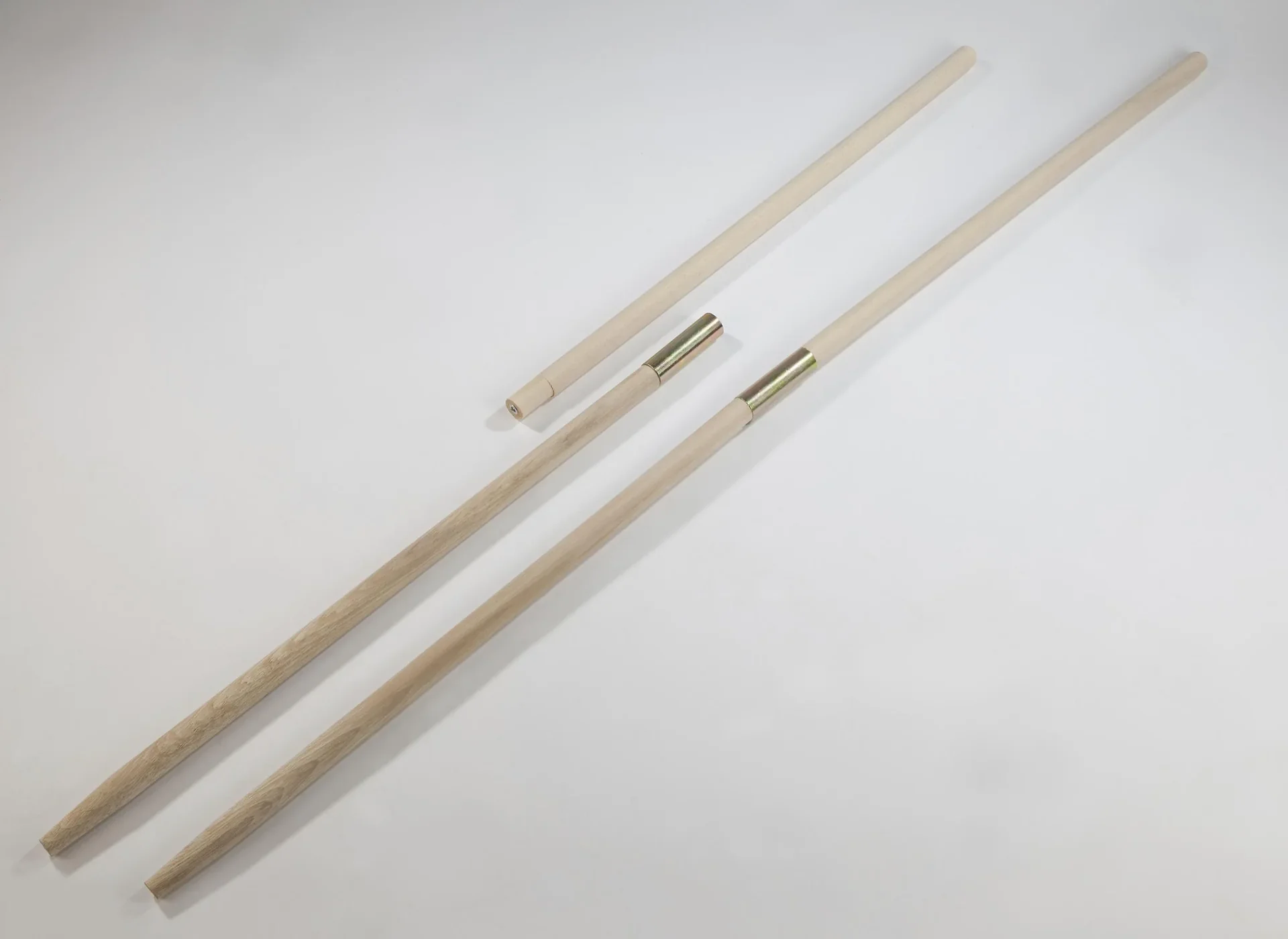 Gerätestiel Buche, 1500 x 28 mm, gerade mit Konus, teilbar - 0