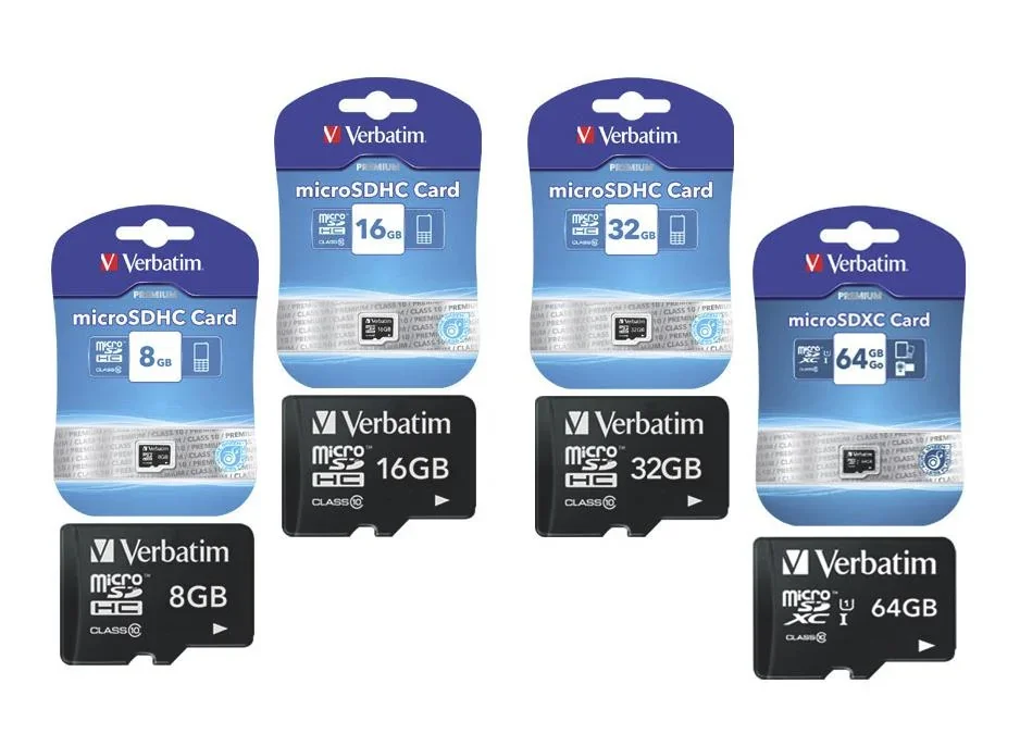8 GB MicroSD Speicherkarte - Class10 (SDHC Card) - 8