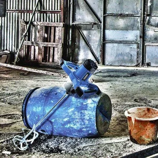 Zement-/Farbmischer 1800W - Zementmischer - Farbmischer - Mörtelmischer - Betonmischer - Klebemischer - 1