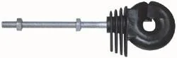 Ringisolatoren, metrisch, M6 x 80 mm für Rohrpfähle, 25 Stück - 0