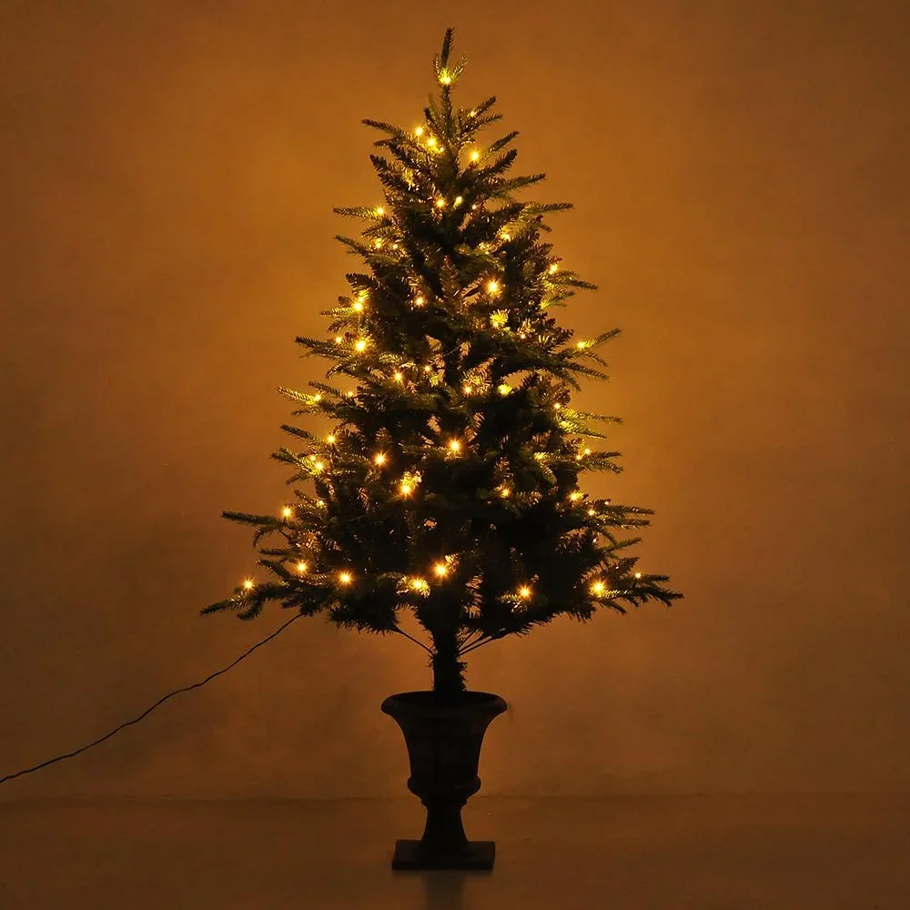 Weihnachtsbaum 150cm Tannenbaum 100 LEDs 668 Spitzen - 2