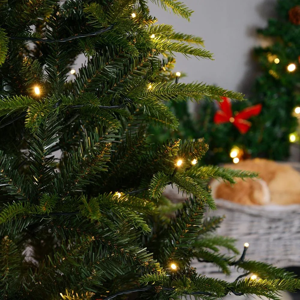 Weihnachtsbaum 150cm Tannenbaum 100 LEDs 668 Spitzen - 3