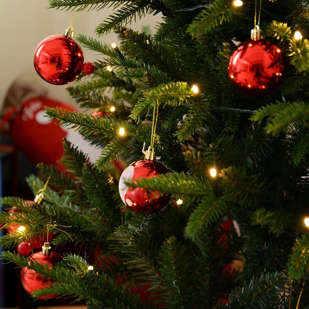 Weihnachtsbaum 150cm Tannenbaum 100 LEDs 668 Spitzen - 4