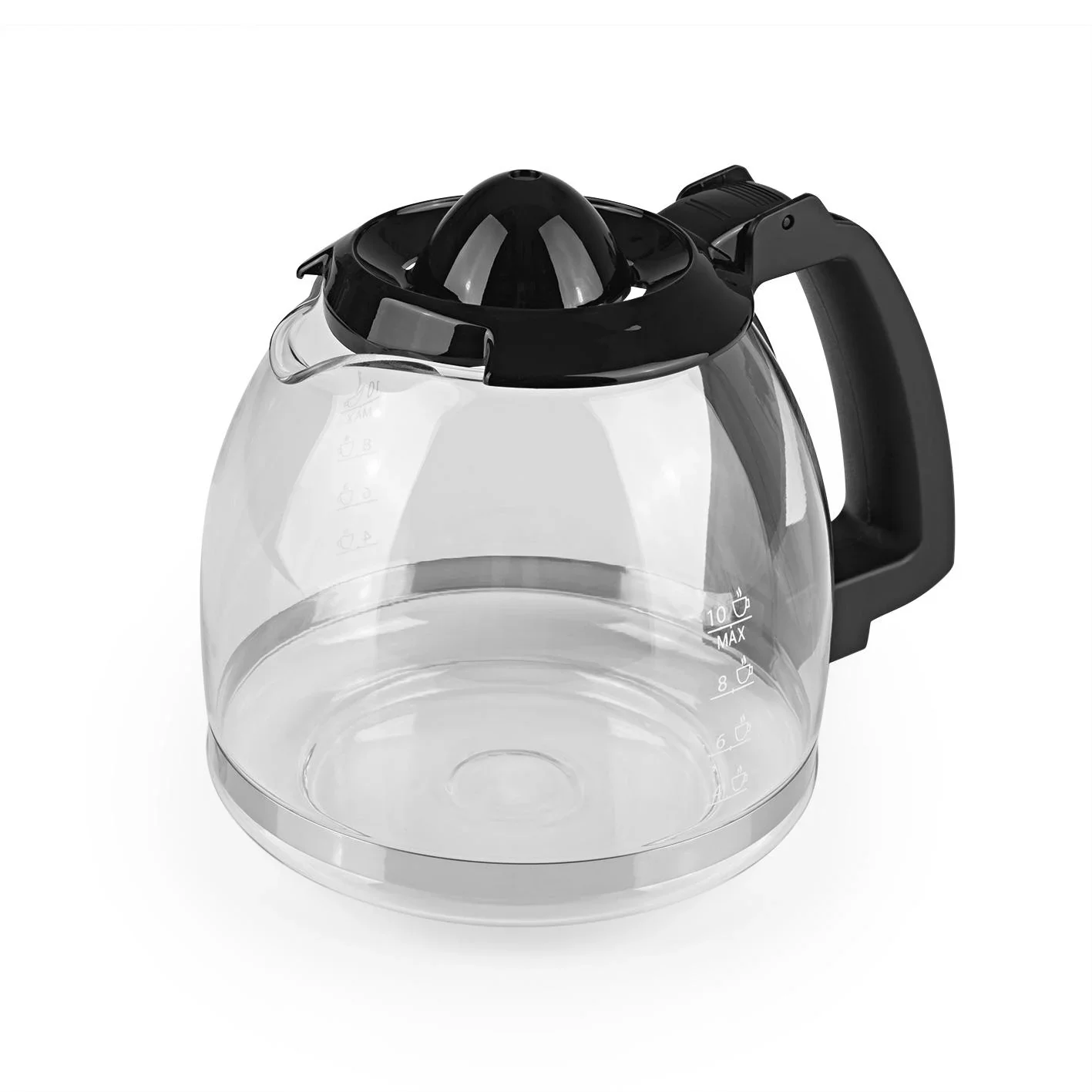 Kaffeemaschine mit Kegel-Mahlwerk "Fresh-Aroma-Perfect III Duo" mit 1,25 l Glaskanne - 3