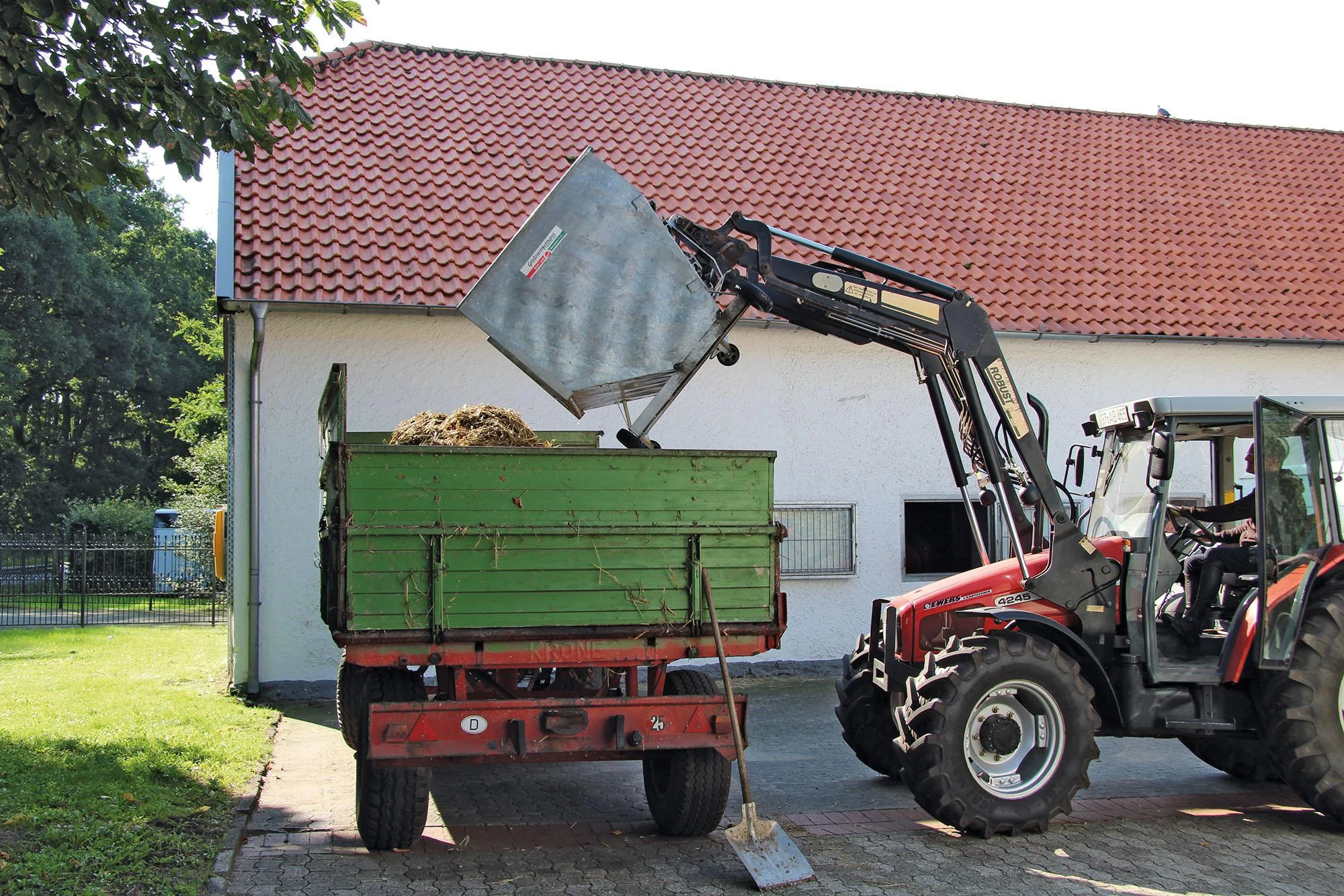 Großraumkuli für Traktoren, 135 x 240 x 153 cm - 0