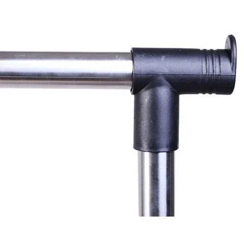 Kleiderständer mit 2 Stangen Garderobenständer rollbar höhenverstellbar - 2