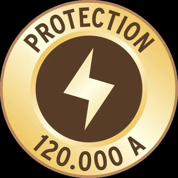 Steckdosenleiste Premium-Protect-Line Duo 14-fach, Überspannungsschutz 120.000A, USB 3.1A, 3m Kabel - 4