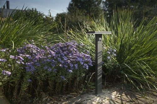 Solar LED Stand ARIANE mit Sensor schwarz, 3,3 Watt, 210 lm, warmweiß - 2