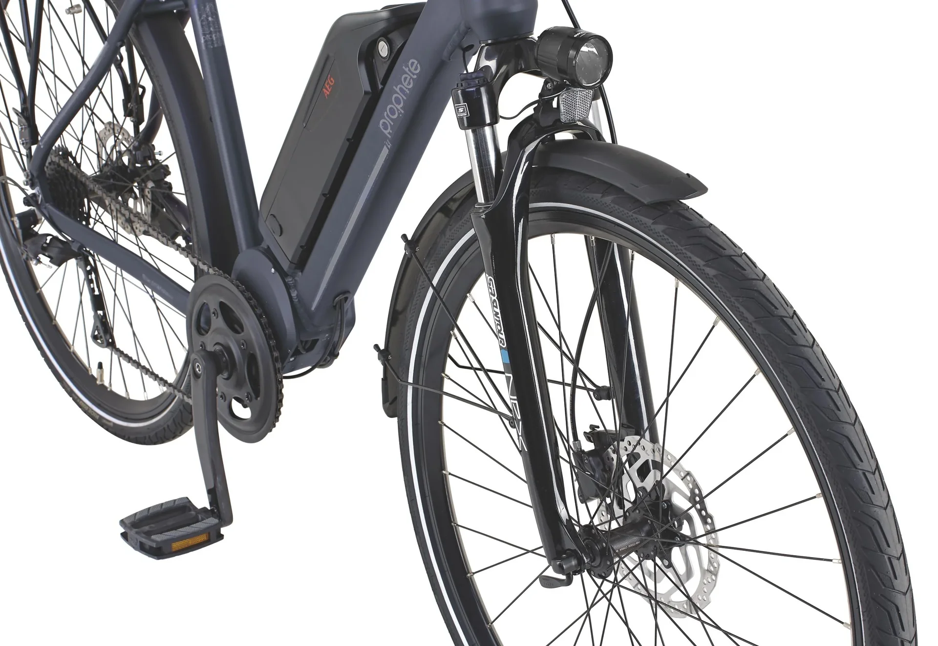 ENTDECKER 23.EMT.10 Trekking E-Bike 28" AEG EcoDrive Herren Diamant 28": Rahmengröße 52cm - 3