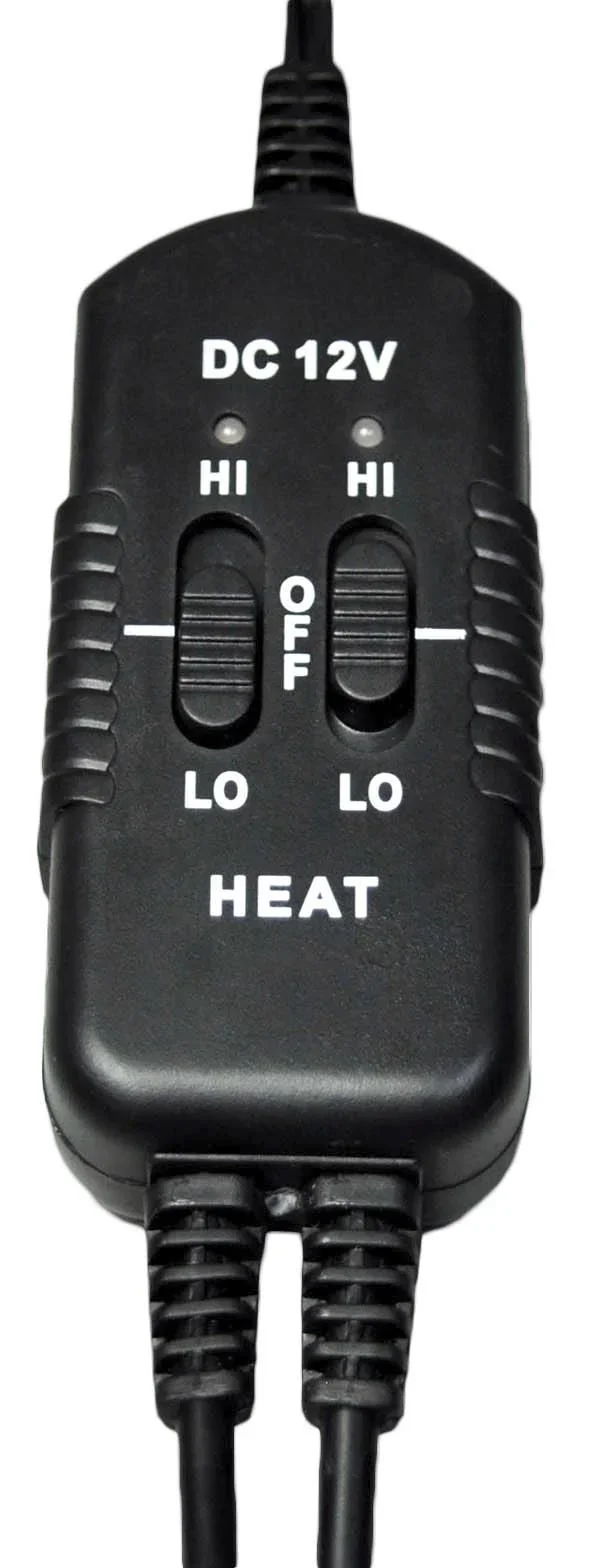 Sitzheizung Heizkissen Carbon Elegance schwarz grau - 0