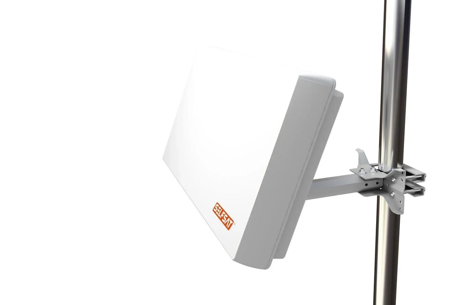 Sat Flachantenne mit austauschbarem Quattro LNB - 3